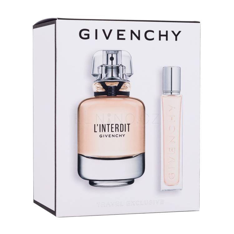 Givenchy L&#039;Interdit Dárková kazeta parfémovaná voda 80 ml + parfémovaná voda 12,5 ml