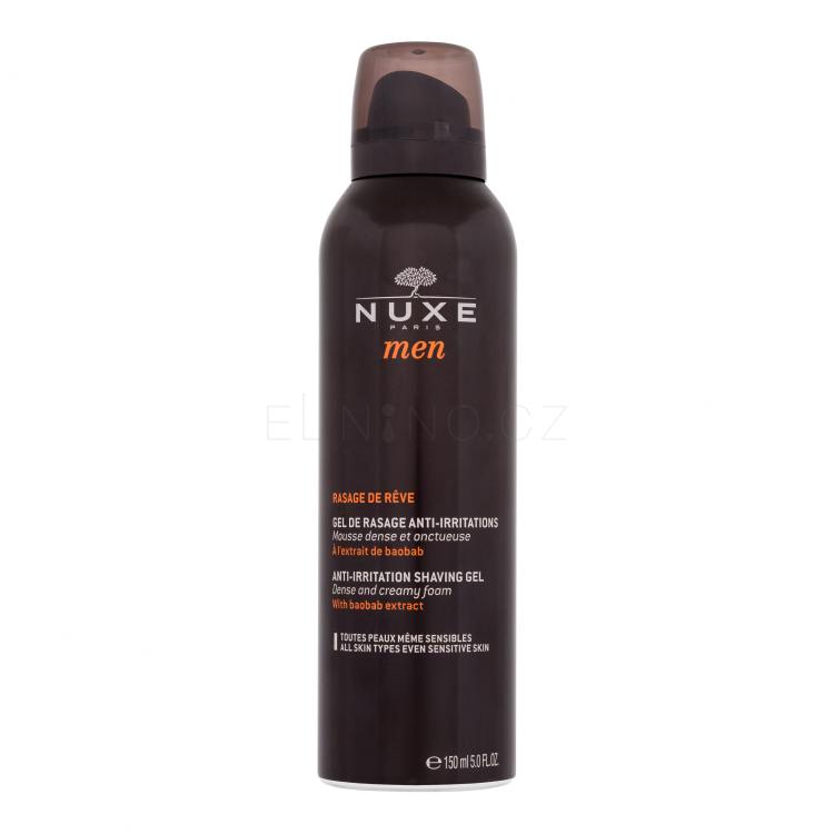 NUXE Men Anti-Irritation Shaving Gel Gel na holení pro muže 150 ml