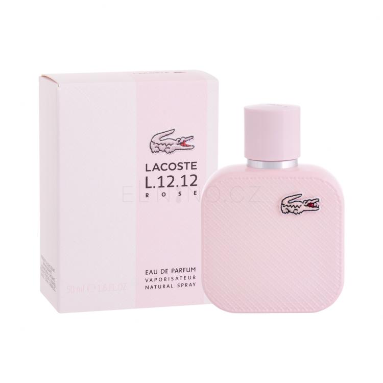 Lacoste L.12.12 Rose Parfémovaná voda pro ženy 50 ml poškozená krabička