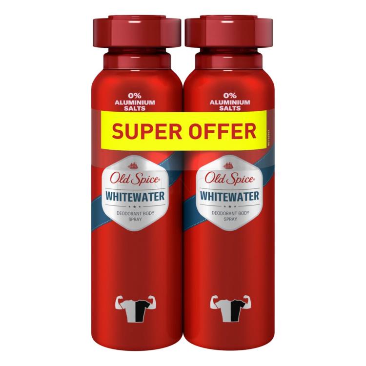 Old Spice Whitewater Deodorant pro muže 2x150 ml