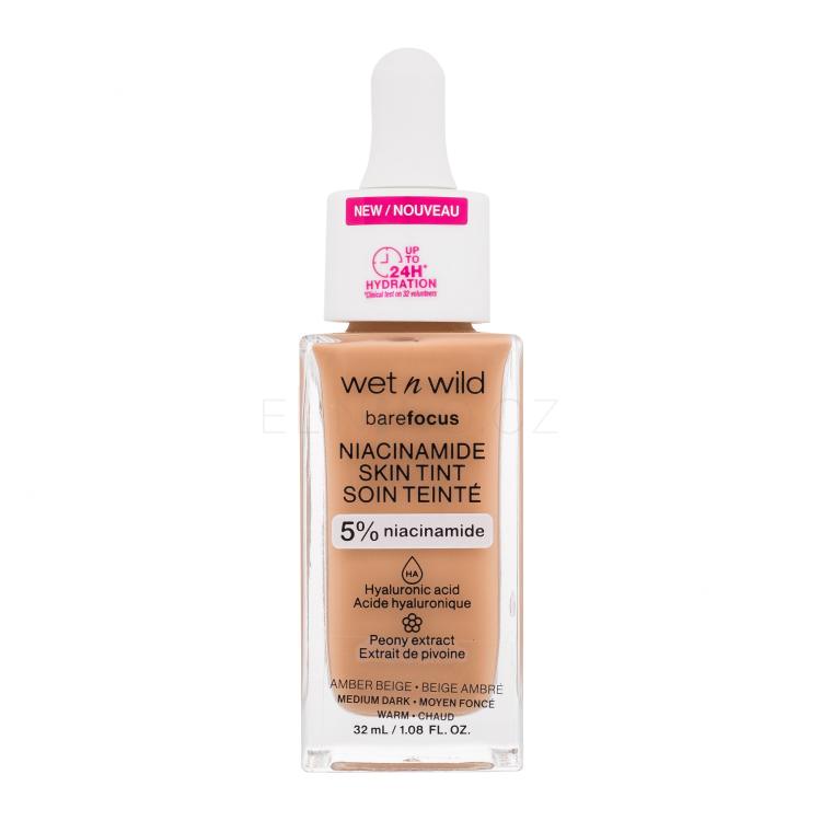 Wet n Wild Bare Focus Niacinamide Skin Tint Make-up pro ženy 32 ml Odstín Medium Dark