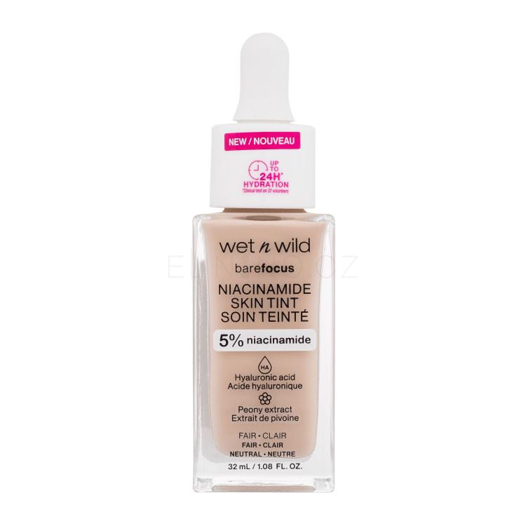 Wet n Wild Bare Focus Niacinamide Skin Tint Make-up pro ženy 32 ml Odstín Fair