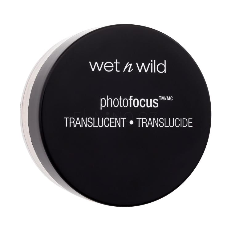 Wet n Wild Photo Focus Loose Setting Powder Pudr pro ženy 20 g Odstín Translucent