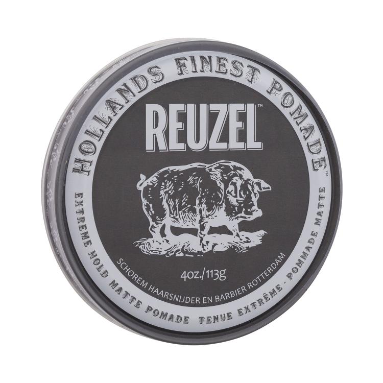 Reuzel Hollands Finest Pomade Extreme Hold Matte Pomade Krém na vlasy pro muže 113 g