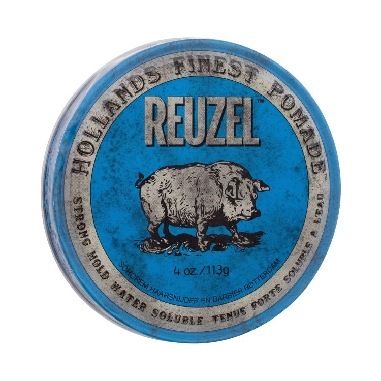 Reuzel Hollands Finest Pomade Strong Hold Water Soluble Gel na vlasy pro muže 113 g