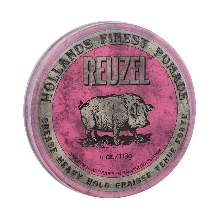 Reuzel Hollands Finest Pomade Grease Heavy Hold Vosk na vlasy pro muže 113 g