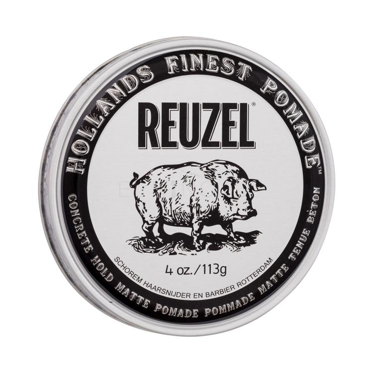 Reuzel Hollands Finest Pomade Concrete Hold Matte Krém na vlasy pro muže 113 g