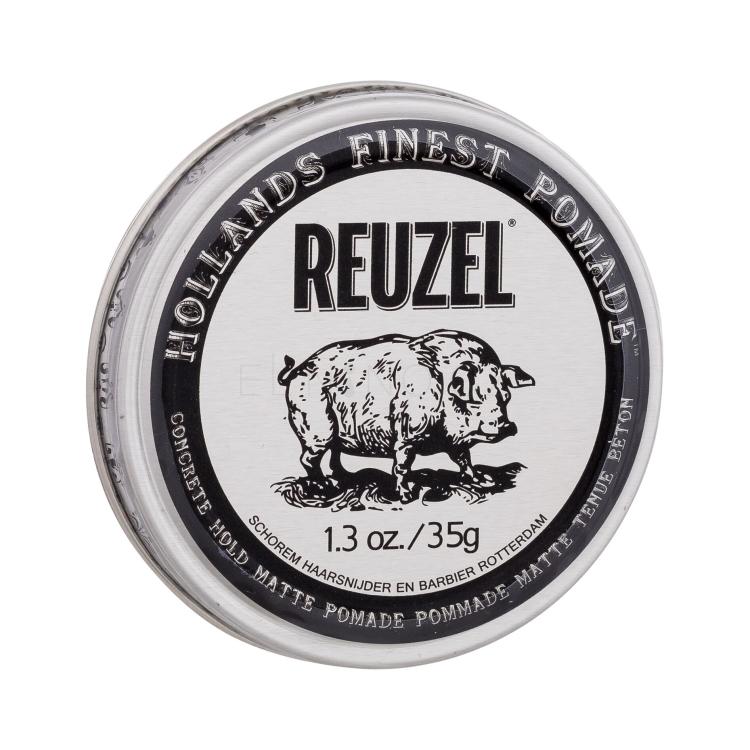 Reuzel Hollands Finest Pomade Concrete Hold Matte Krém na vlasy pro muže 35 g