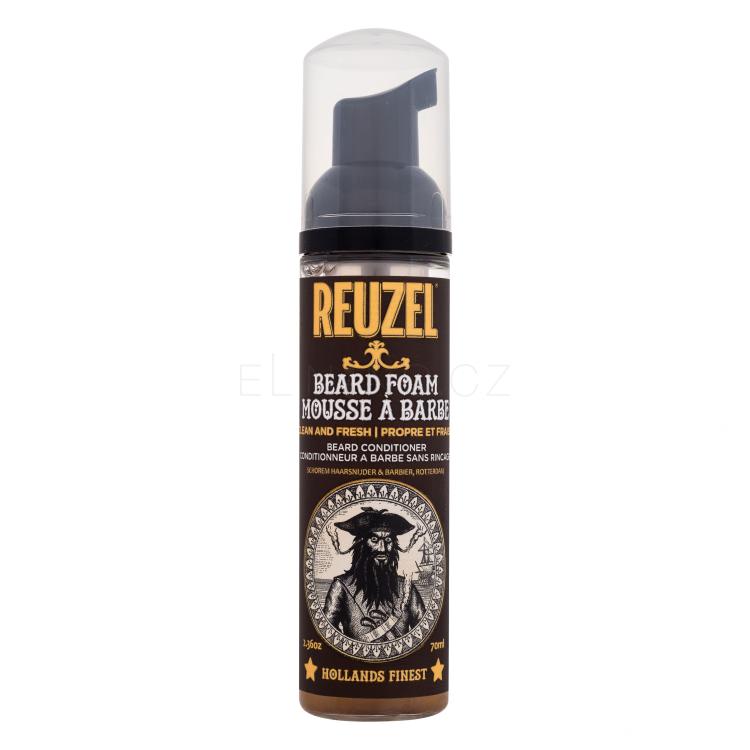 Reuzel Beard Foam Clean &amp; Fresh Balzám na vousy pro muže 70 ml