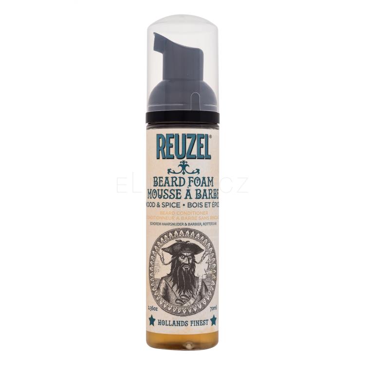 Reuzel Beard Foam Wood &amp; Spice Balzám na vousy pro muže 70 ml