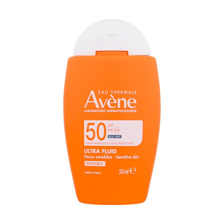 Avene Sun Ultra Fluid Invisible SPF50 Opalovací přípravek na obličej 50 ml