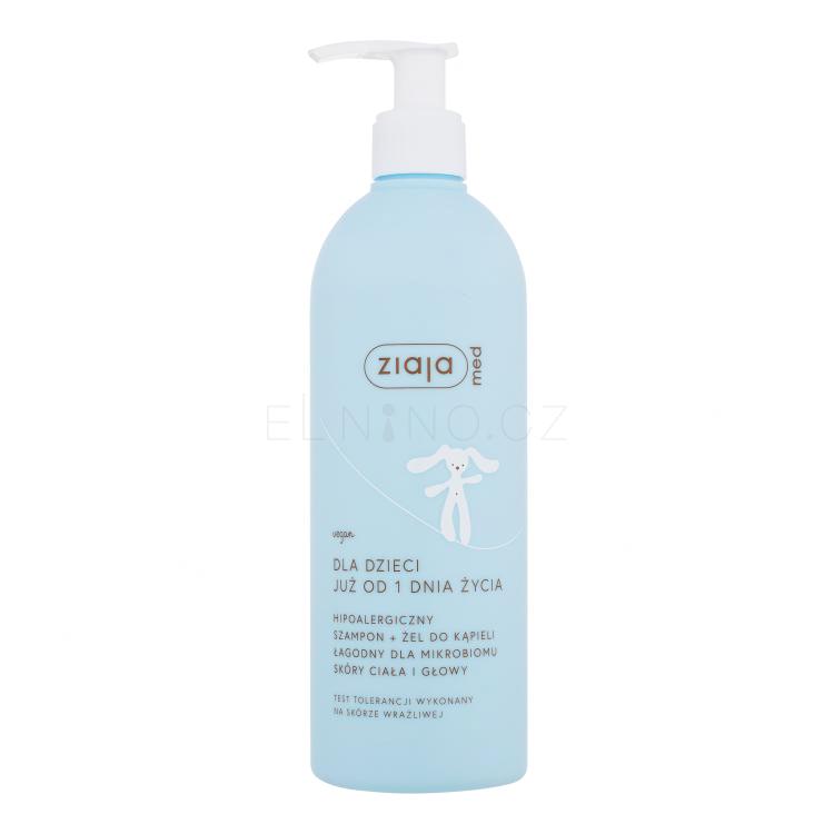 Ziaja Med Kids Hypoallergenic Shampoo + Bath Gel Sprchový gel pro děti 400 ml