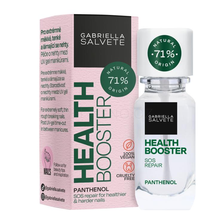 Gabriella Salvete Natural Nail Care Health Booster Péče o nehty pro ženy 11 ml