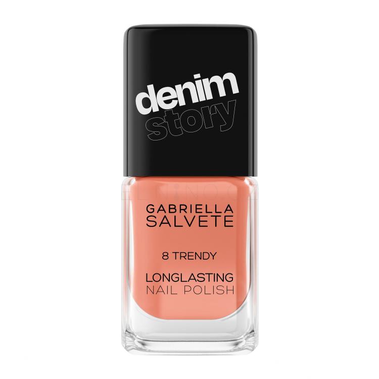 Gabriella Salvete Denim Story Longlasting Nail Polish Lak na nehty pro ženy 11 ml Odstín 08 Trendy