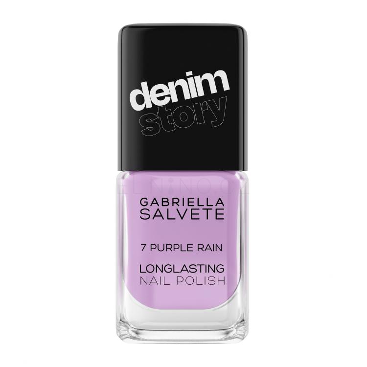 Gabriella Salvete Denim Story Longlasting Nail Polish Lak na nehty pro ženy 11 ml Odstín 07 Purple Rain