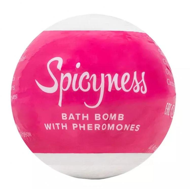 Obsessive Spicyness Bath Bomb Afrodiziakum pro ženy 100 g