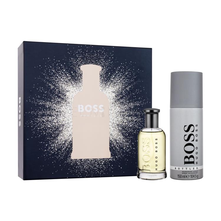 HUGO BOSS Boss Bottled SET4 Dárková kazeta toaletní voda 50 ml + deodorant 150 ml