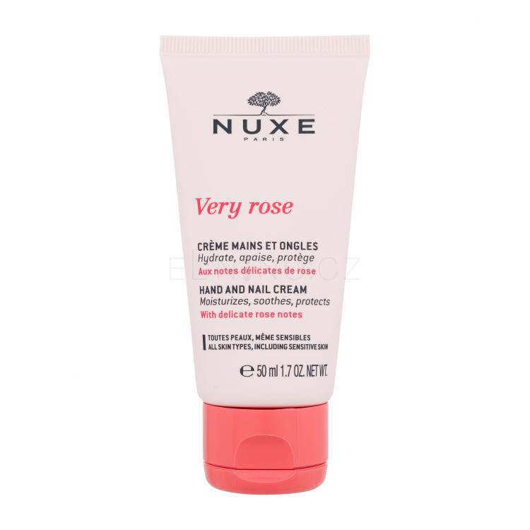 NUXE Very Rose Hand And Nail Cream Krém na ruce pro ženy 50 ml