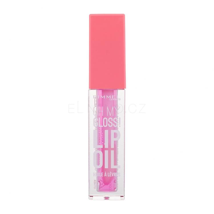 Rimmel London Oh My Gloss! Lip Oil Olej na rty pro ženy 4,5 ml Odstín 001 Pink Flush