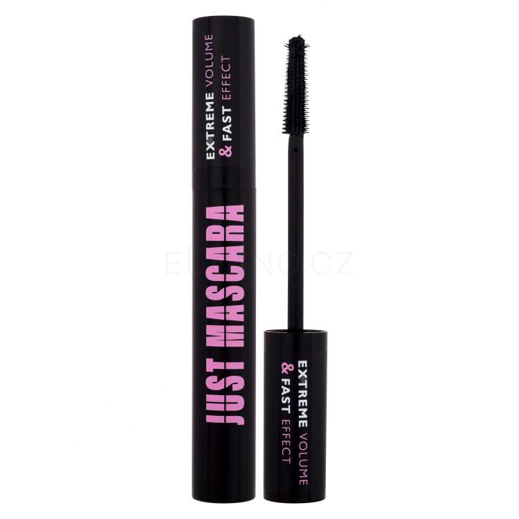 Dermacol Just Mascara Řasenka pro ženy 12,6 ml Odstín Black