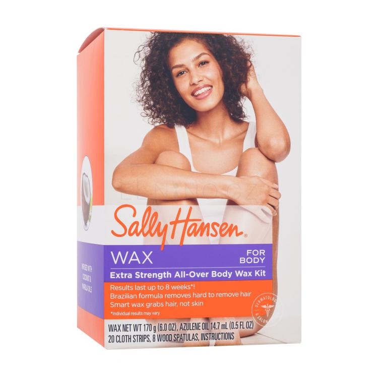 Sally Hansen Wax Extra Strength All-Over Body Wax Kit Depilační přípravek pro ženy Set