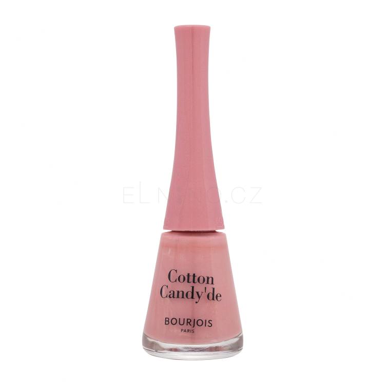 BOURJOIS Paris 1 Second Lak na nehty pro ženy 9 ml Odstín 50 Cotton Candy´De