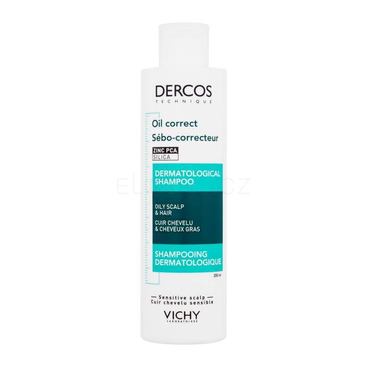 Vichy Dercos Oil Control Shampoo Šampon pro ženy 200 ml poškozená krabička