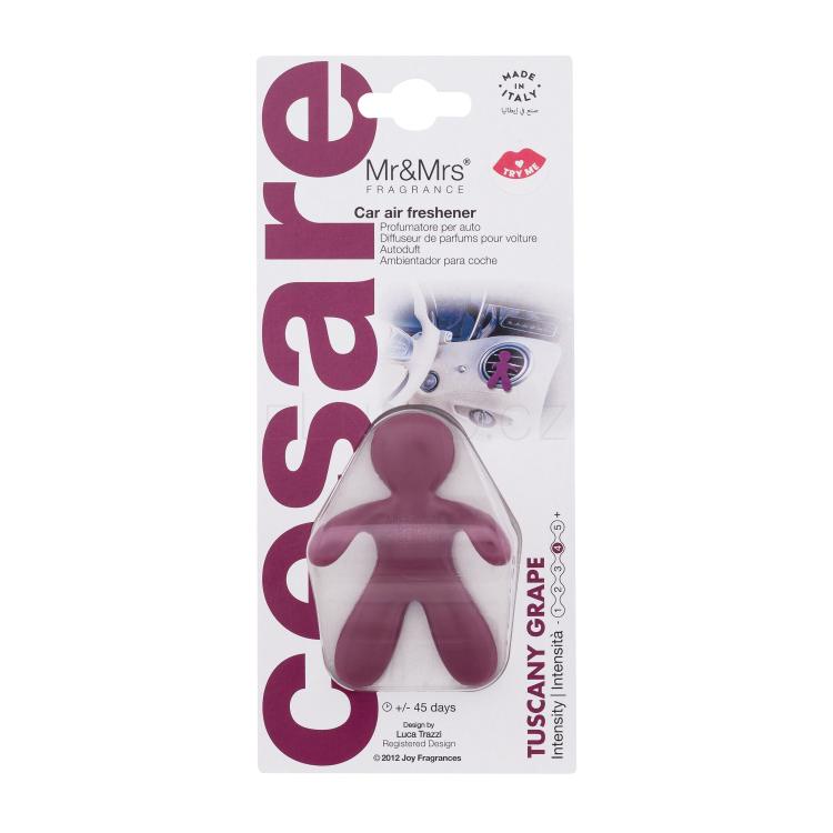 Mr&amp;Mrs Fragrance Cesare Tuscany Grape Vůně do auta 1 ks