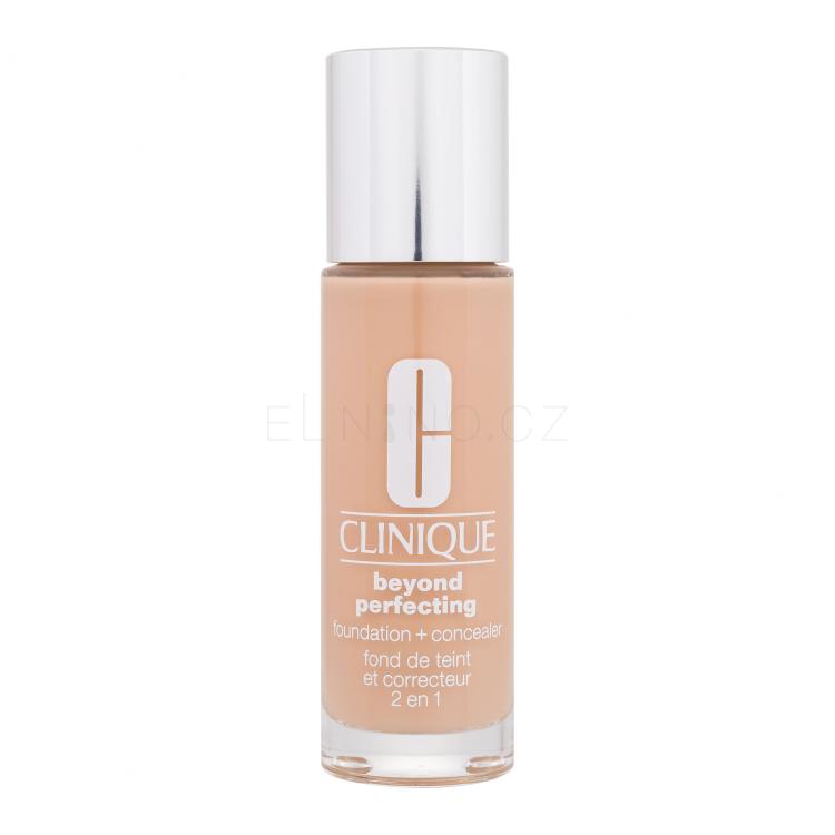 Clinique Beyond Perfecting Foundation + Concealer Make-up pro ženy 30 ml Odstín CN 32 Buttermilk