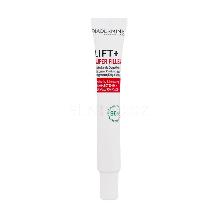 Diadermine Lift+ Super Filler Anti-Age Eye Cream Oční krém pro ženy 15 ml poškozená krabička