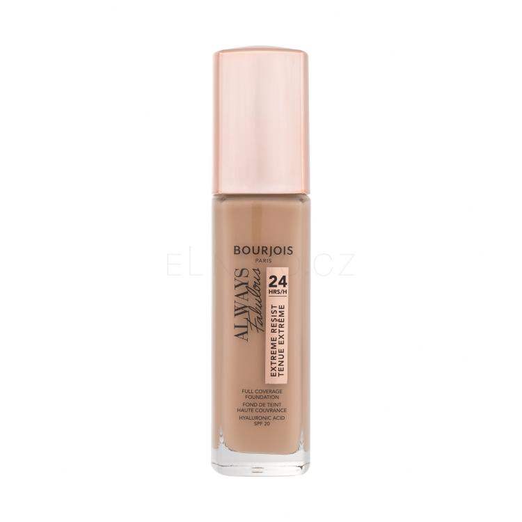 BOURJOIS Paris Always Fabulous 24H SPF20 Make-up pro ženy 30 ml Odstín 405 Rose Honey