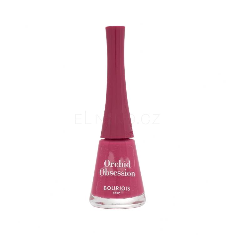 BOURJOIS Paris 1 Second Lak na nehty pro ženy 9 ml Odstín 51 Orchid Obsession