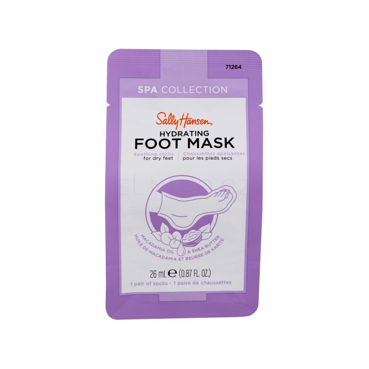 Sally Hansen Spa Collection Hydrating Foot Mask Maska na nohy pro ženy 26 ml