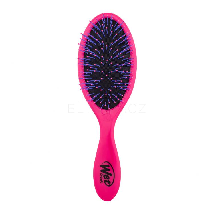 Wet Brush Custom Care Detangler Thick Hair Kartáč na vlasy pro ženy 1 ks Odstín Pink