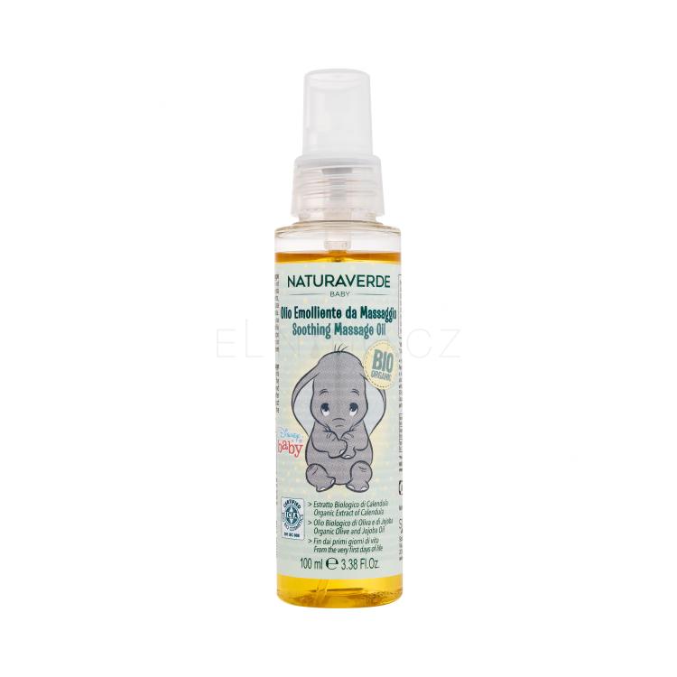 Naturaverde Disney Baby Soothing Massage Oil Tělový olej pro děti 100 ml