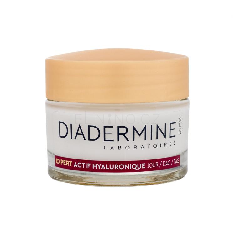 Diadermine Expert Actif Hyaluronique Day Cream Denní pleťový krém pro ženy 50 ml poškozená krabička