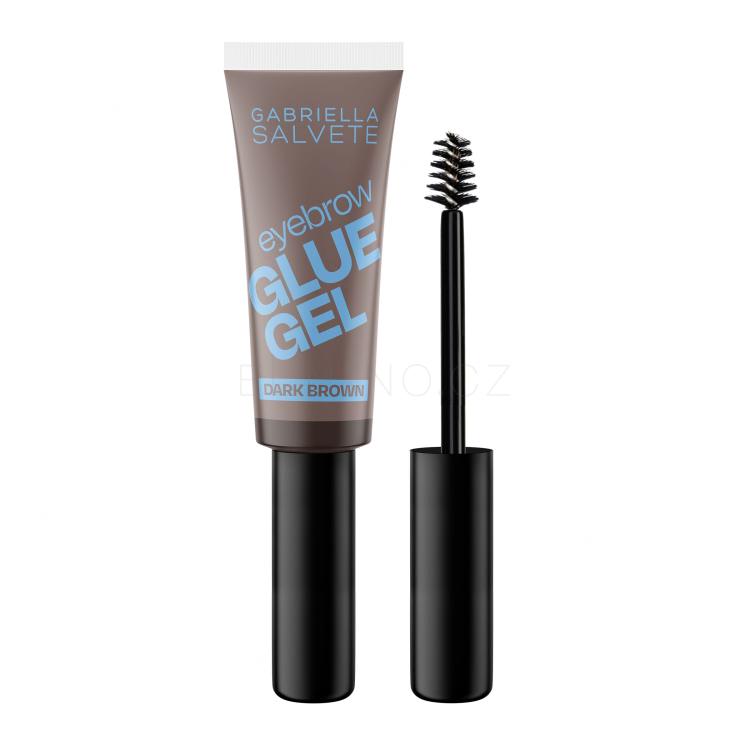 Gabriella Salvete Denim Story Brow Style Eyebrow Glue Gel Řasenka na obočí pro ženy 6 ml Odstín Dark Brown