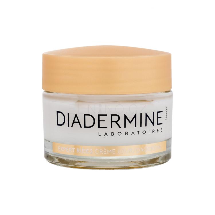 Diadermine Expert Wrinkle Anti-Wrinkle Cream Denní pleťový krém pro ženy 50 ml poškozená krabička