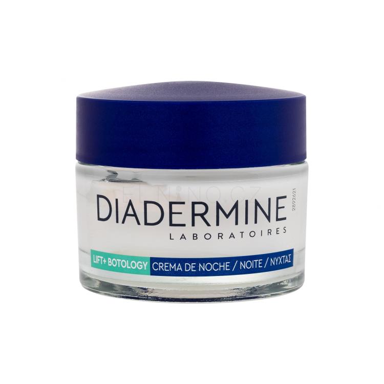 Diadermine Lift+ Botology Anti-Wrinkle Night Cream 30+ Noční pleťový krém pro ženy 50 ml poškozená krabička