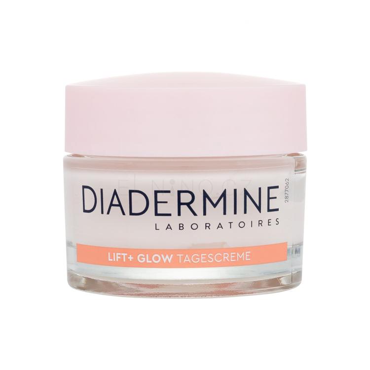 Diadermine Lift+ Glow Anti-Age Day Cream Denní pleťový krém pro ženy 50 ml poškozená krabička