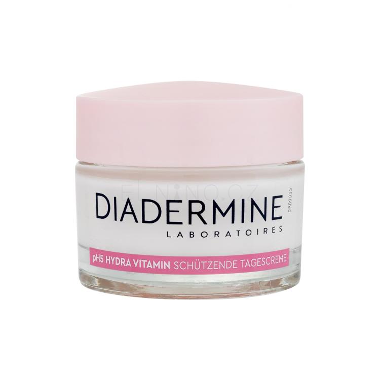 Diadermine pH5 Hydra Vitamin Day Cream Denní pleťový krém pro ženy 50 ml poškozená krabička