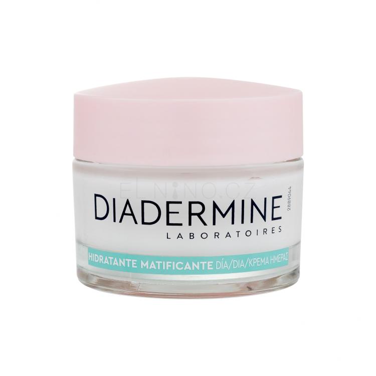 Diadermine Mattifyng Day Cream Denní pleťový krém pro ženy 50 ml poškozená krabička