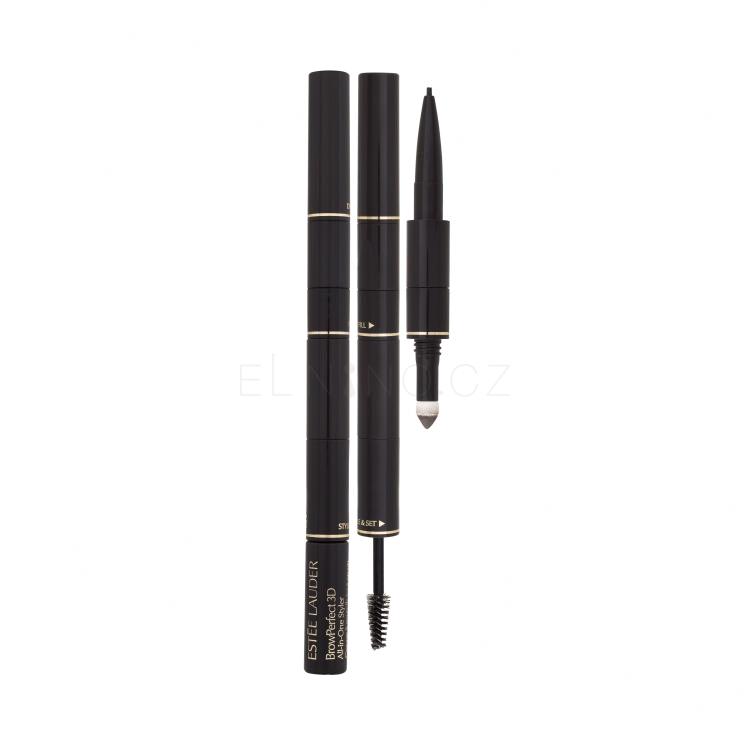 Estée Lauder Brow Perfect 3D All-in-One Styler Tužka na obočí pro ženy 1 ks Odstín 10 Blackened Brown