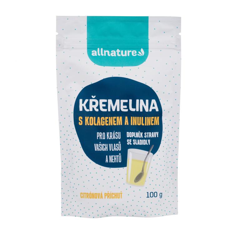 Allnature Křemelina + Kolagen a Inulin Doplněk stravy 100 g