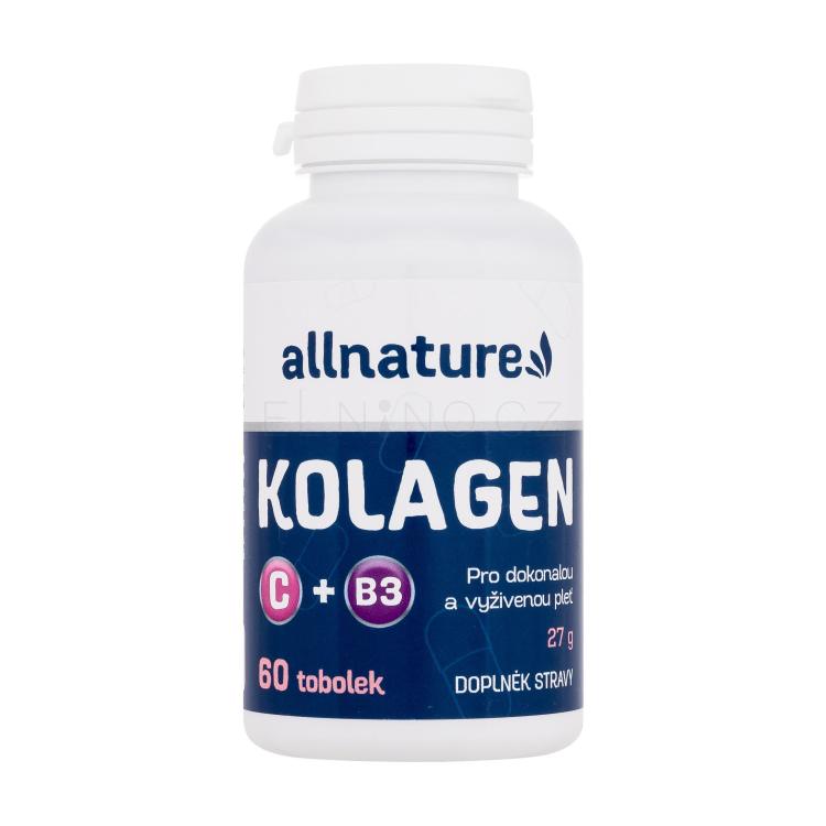 Allnature Kolagen + Vitamín C a B3 Doplněk stravy Set