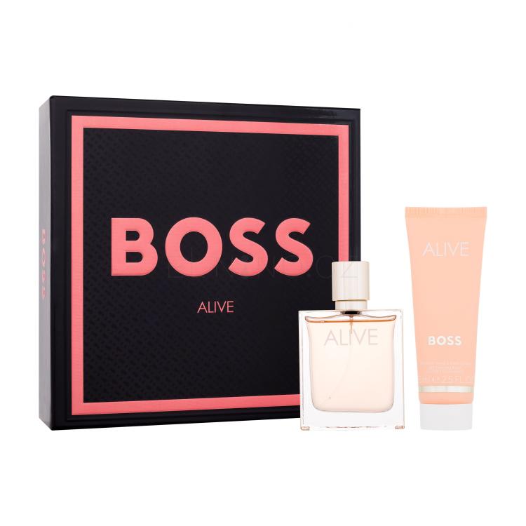 HUGO BOSS BOSS Alive SET3 Dárková kazeta parfémovaná voda 50 ml + tělové mléko 75 ml