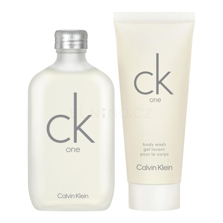 Calvin Klein CK One SET1 Dárková kazeta toaletní voda 100 ml + sprchový gel 100 ml