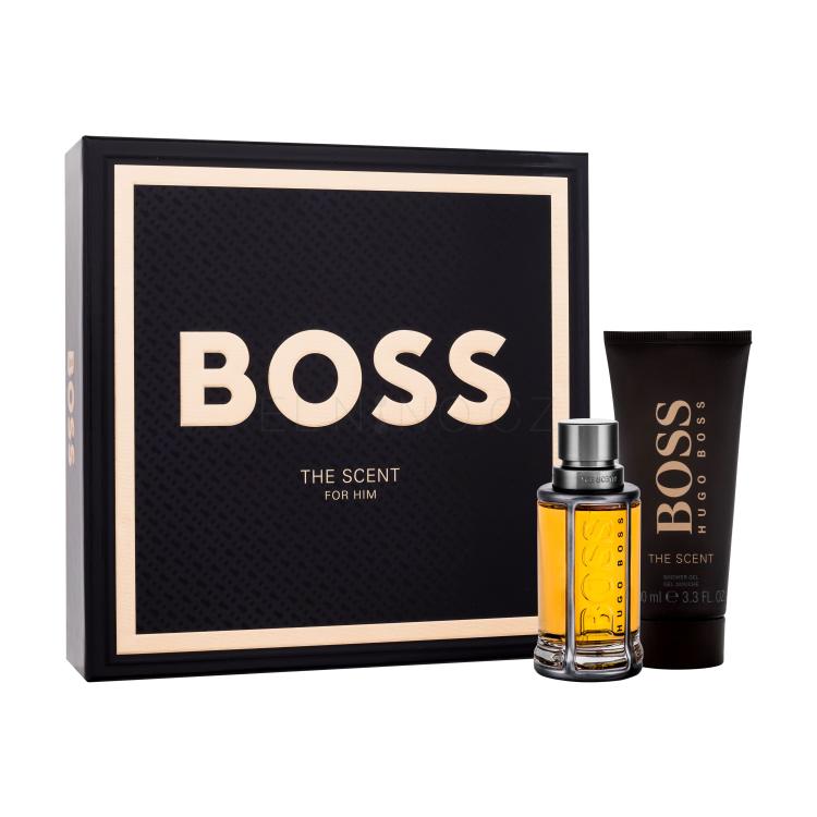 HUGO BOSS Boss The Scent 2015 SET1 Dárková kazeta toaletní voda 50 ml + sprchový gel 100 ml