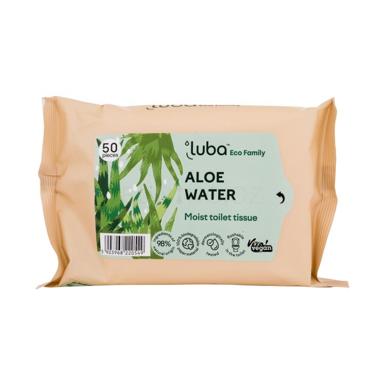 Luba Eco Family Aloe Water Vlhčený toaletní papír Set