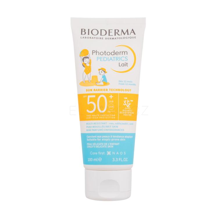 BIODERMA Photoderm Pediatrics Lait SPF50+ Opalovací přípravek na tělo pro děti 100 ml